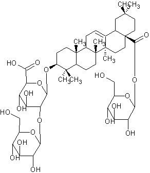 Ginsenoside Ro.png