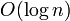 O(\log n)